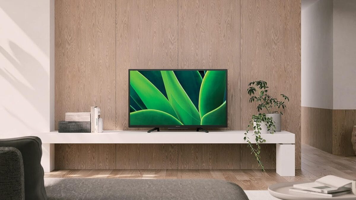 ⁦تلفزيون سوني 32 بوصة 2K جوجل تي في – موديل KD-32W830 (2022) – أسود⁩ - الصورة ⁦3⁩